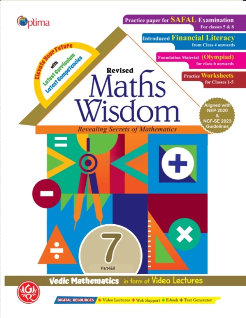 Revised Maths Wisdom-7 (New Syllabus)