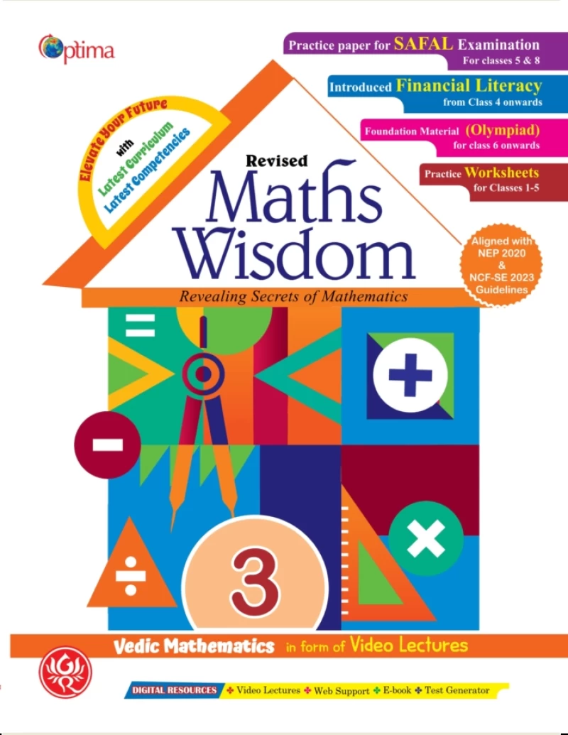 Revised Maths Wisdom-3 (New Syllabus)