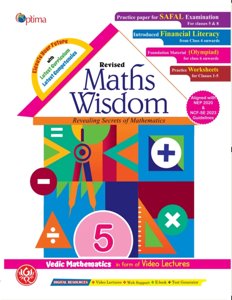 Revised Maths Wisdom-5 (New Syllabus)
