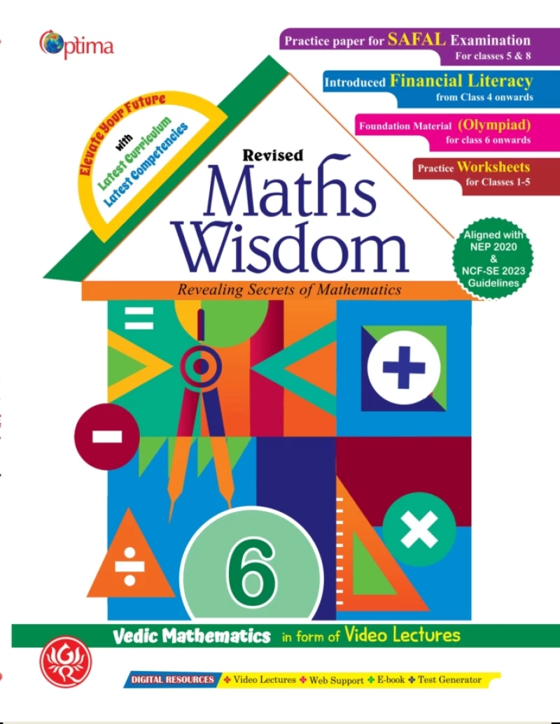 Revised Maths Wisdom-6 (New Syllabus)